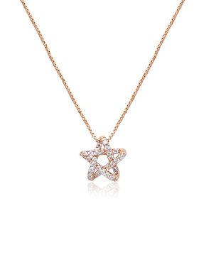 Chomel正品五芒星五角星项链女款轻奢小众七夕生日礼物送女友2245