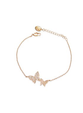 Chomel官方旗舰店灵动蝴蝶手链1277轻奢仙女礼物小众七夕送女友