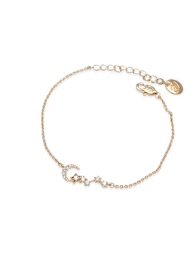 Chomel甜美星月手链女生轻奢小众设计感高级感生日礼物送女生1424