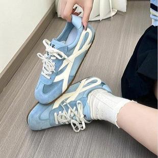 复训古阿甘鞋女202春夏新款鞋德百搭5动运鞋休闲鞋板鞋