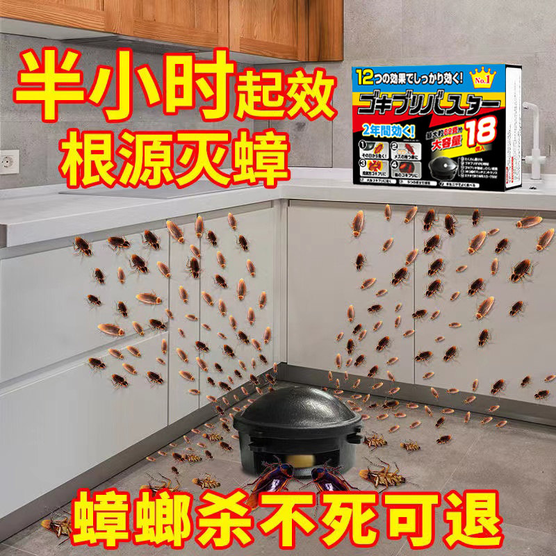 日本蟑螂药家用正品小黑盒屋帽孕妇婴儿杀蟑螂神器非无毒一全窝端,洗护清洁剂/卫生巾/纸/香薰,杀虫剂（卫生农药）,淘宝优惠券,粉丝福利购,淘宝优惠卷