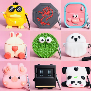 适用iqoo tws air2耳机保护套vivo tws air2蓝牙耳机套iqootwsair2硅胶软壳twsair2创意卡通耳机壳男女款防摔