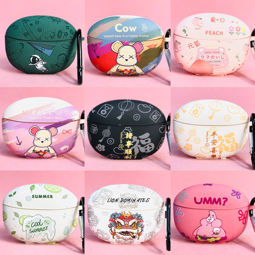 适用vivo tws3e保护套vivotws3e无线蓝牙耳机壳国潮XE W30硅胶软壳超薄创意vivo tws 3e耳机套卡通情侣新外壳