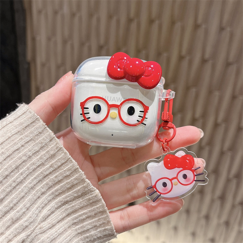 适用于Huawei FreeClip2蓝牙耳机套华为freeclip 2保护壳free clip2透明软壳吊坠手绳clip第二代女生款新品