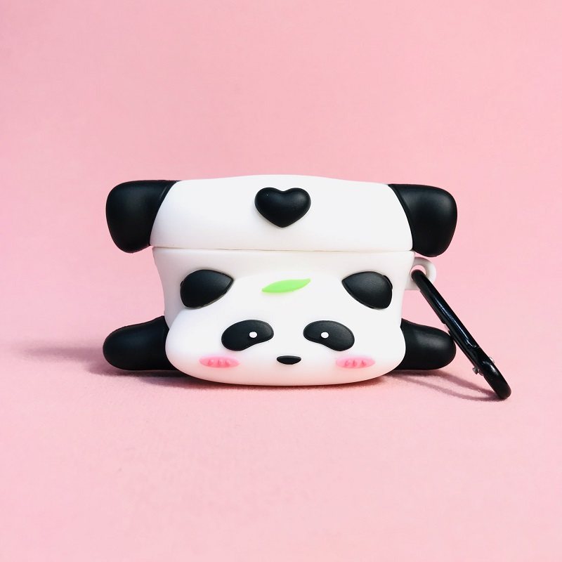 适用苹果Airpods pro2蓝牙耳机套Airpods2软壳3代airpodspro/pro2保护套airport卡通airpods3耳机壳创意熊猫
