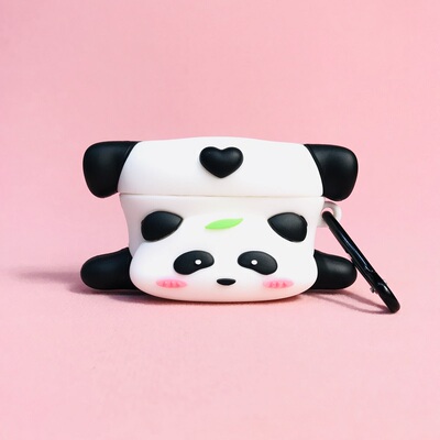适用苹果Airpods pro2蓝牙耳机套Airpods2软壳3代airpodspro/pro2保护套airport卡通airpods3耳机壳创意熊猫