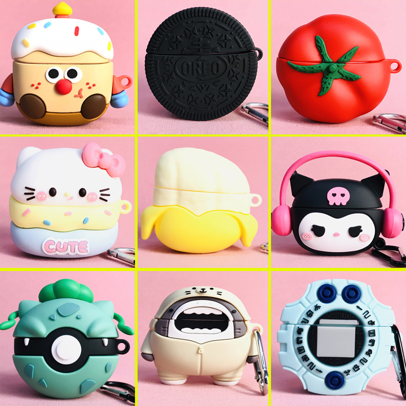 适用Huawei Freebuds se 4 ANC蓝牙耳机套华为freebuds se4降噪版保护壳新品T0026软壳卡通huaweiSE4外壳创意