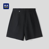 女装 HLA 26春夏新简约气质显瘦五分裤 短裤 海澜之家通勤淑女西装