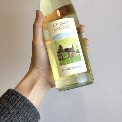 送酒袋！夏宫雷司令半干白葡萄酒