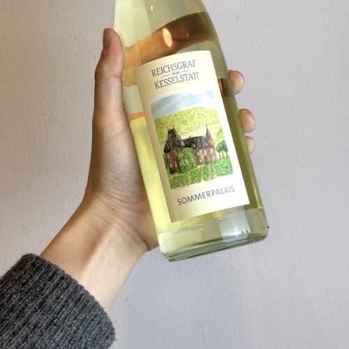 送酒袋！夏宫雷司令半干白葡萄酒