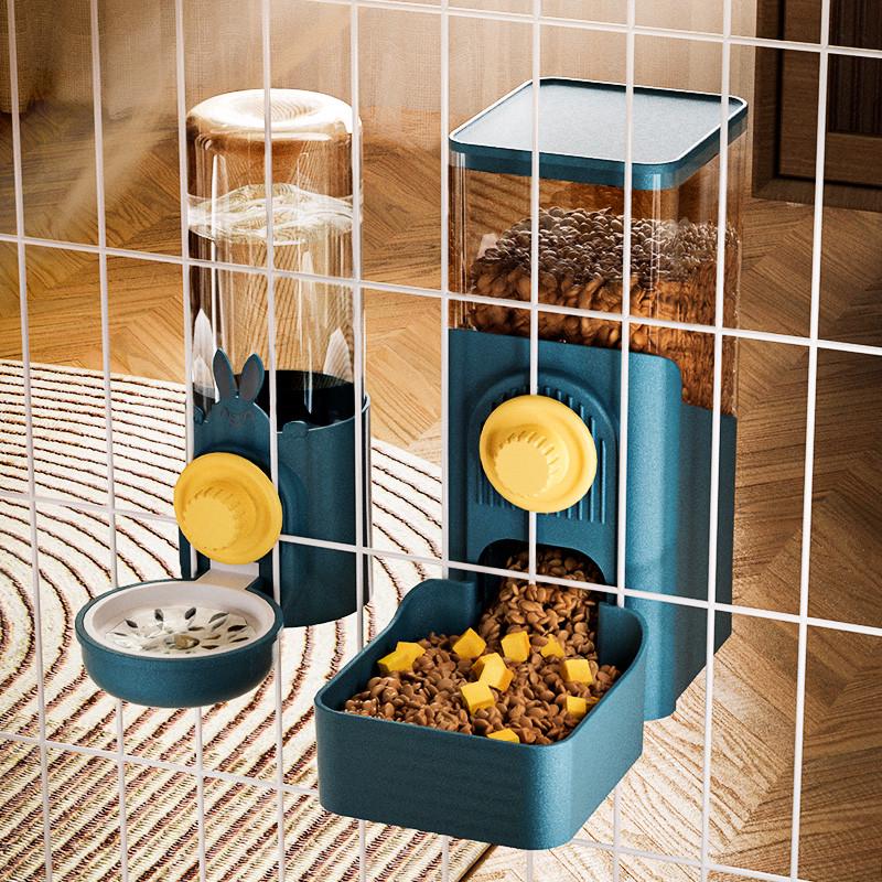 狗狗挂式饮水机宠物猫咪挂笼水壶水碗不插电自动喂食器兔子喝水器