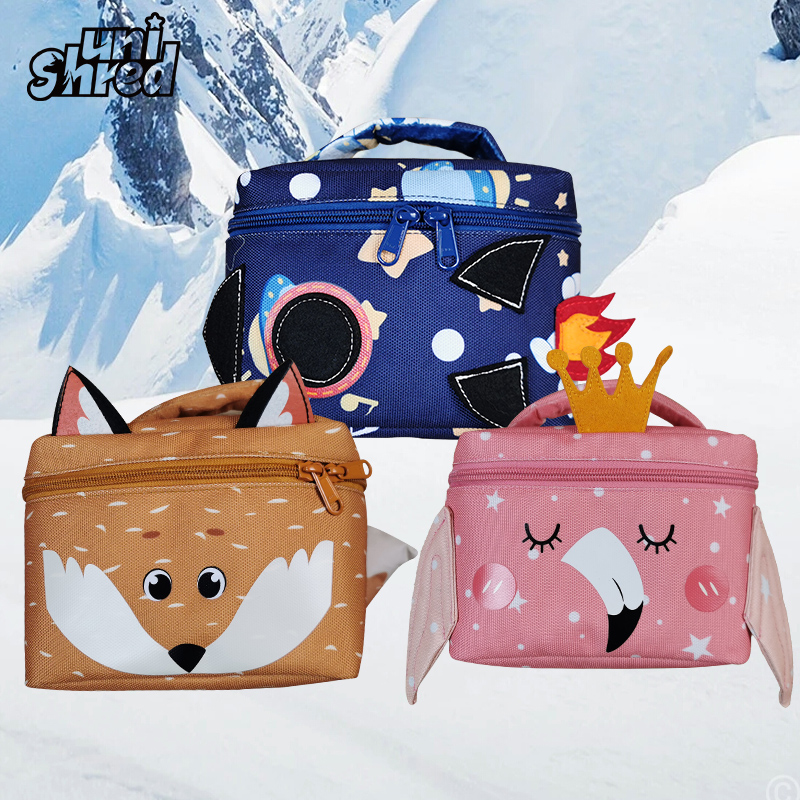 Unishred新款儿童滑雪镜杂物包