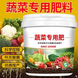 蔬菜专用肥料有机肥料家用种菜缓释颗粒营养水溶肥果蔬通用型肥料