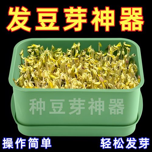 家用育苗盘种植豆芽专用盆大容量