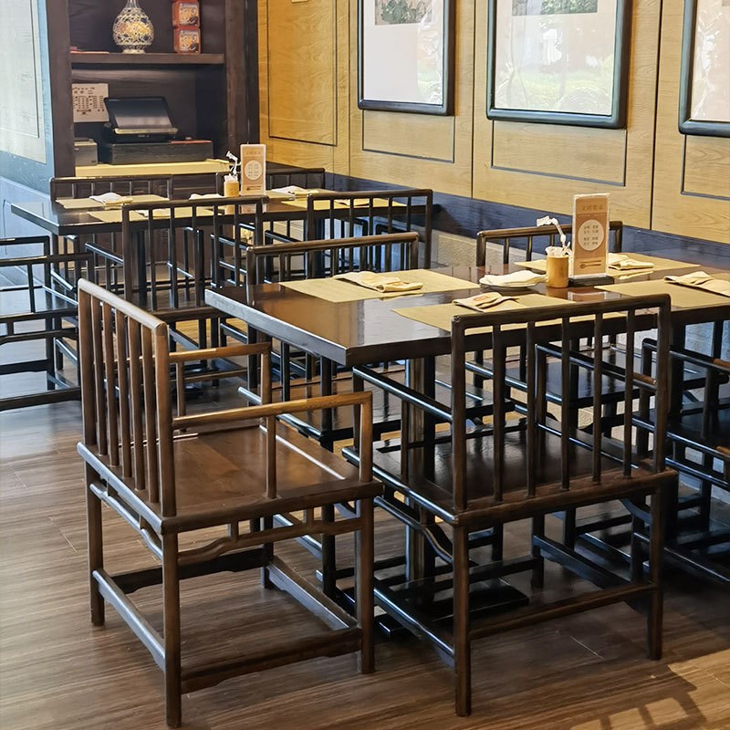 实惠工程单酒店区大饭店餐厅中餐厅西咖啡馆卡座沙发桌椅来图可做