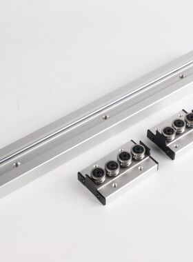 内置双轴心直线导轨 sgr sgb 木工台轴承光轴 加宽10 20 15 35N