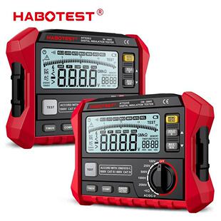 HABOTEST华博HT5203绝缘电阻测试仪HT5205绝缘电阻表数字兆欧表