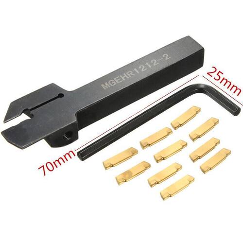 热卖产品 MGEHR1212-2 12 x100mm 数控车刀杆 配10片 MGMN200刀粒