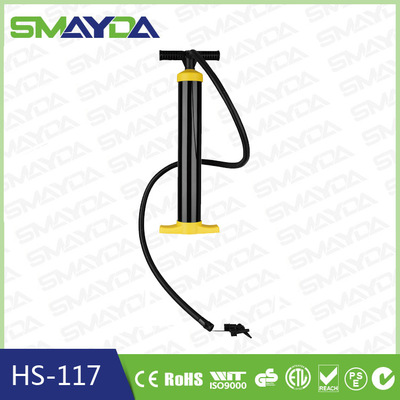 冲浪板便携充气泵高压单向HS-117皮划艇夹网船户外打气筒2.2L