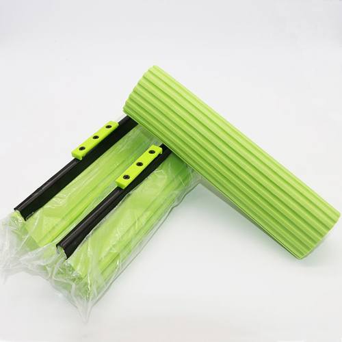 通用妙洁拖把头卡槽式替换头墩布地拖吸水海绵头胶绵替换装拖布头