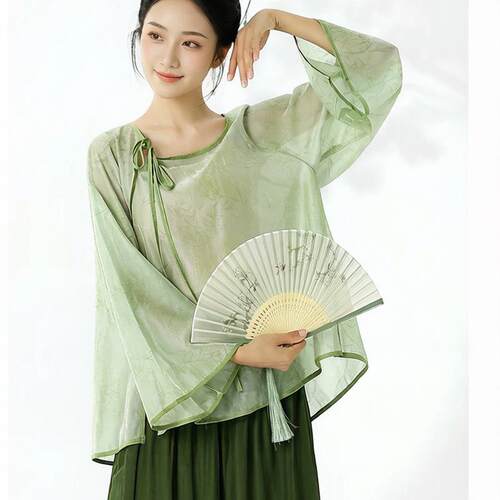 立春古典舞演出服女飘逸中国风舞蹈服艺考表演服飘逸中国风舞蹈服