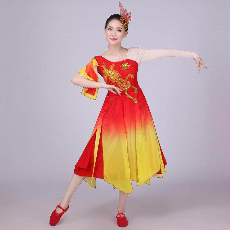 打场鼓演出服男女现服代舞秧歌服民族中国腰MCN风鼓水鼓开舞蹈服
