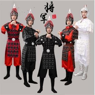 将军铠甲古代士兵马俑服装表演出侍卫岳飞花木兰满江红戏曲战袍