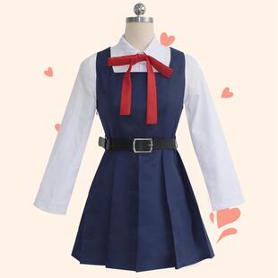 时雨羽衣COS服 虚拟主播cosplay服装洛丽塔二次元萝莉JK校服全套