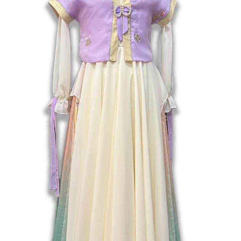 桃李杯独舞剧目服《对酒》灵儿古典舞儿童演出服汉服唐褙子艺考服