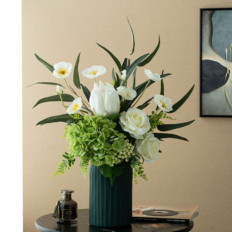 高级轻奢仿真花装饰摆件