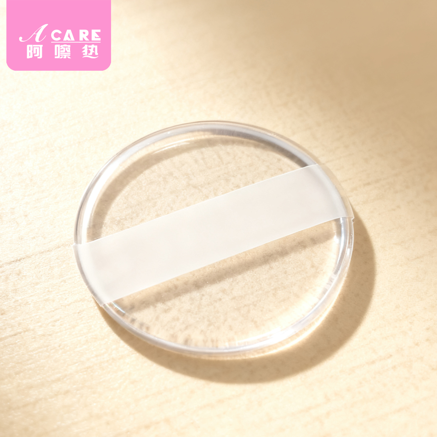 粉扑/硅胶A1pn081-透明硅胶粉扑果冻气垫上妆粉扑脸部化妆工具女