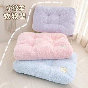 柔软加厚毛绒垫狗狗垫子秋冬保暖睡垫小狗床垫宠物棉垫猫咪踩奶垫