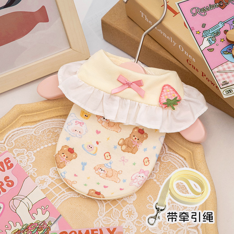 【春秋款】【精梳棉背心】可牵引