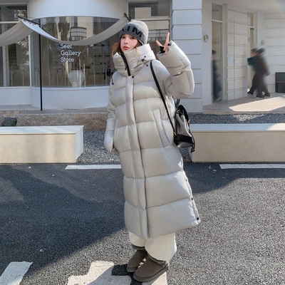 超长款羽绒服女到脚踝2025新款