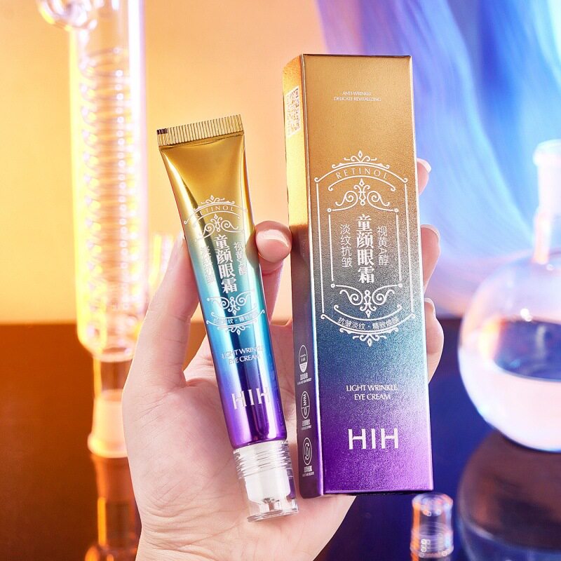 视黄A醇走珠按摩眼霜去淡化细纹黑眼圈眼袋抗皱提拉紧致眼部护理