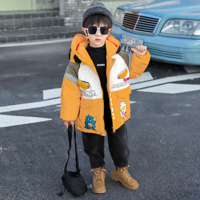 奥特曼衣服男童羽绒服宝宝加厚