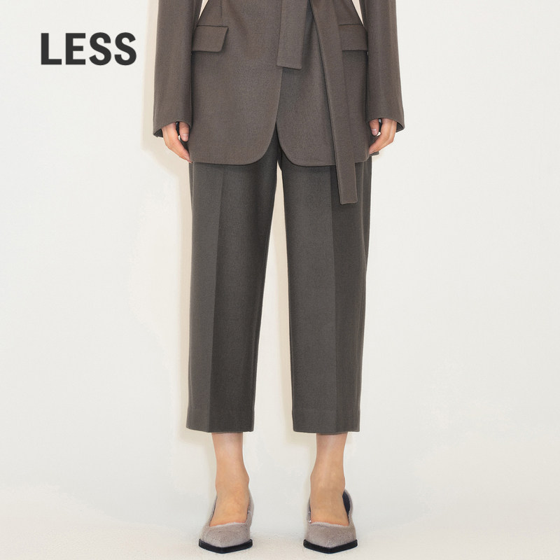 商场同款八分裤LESS宽松