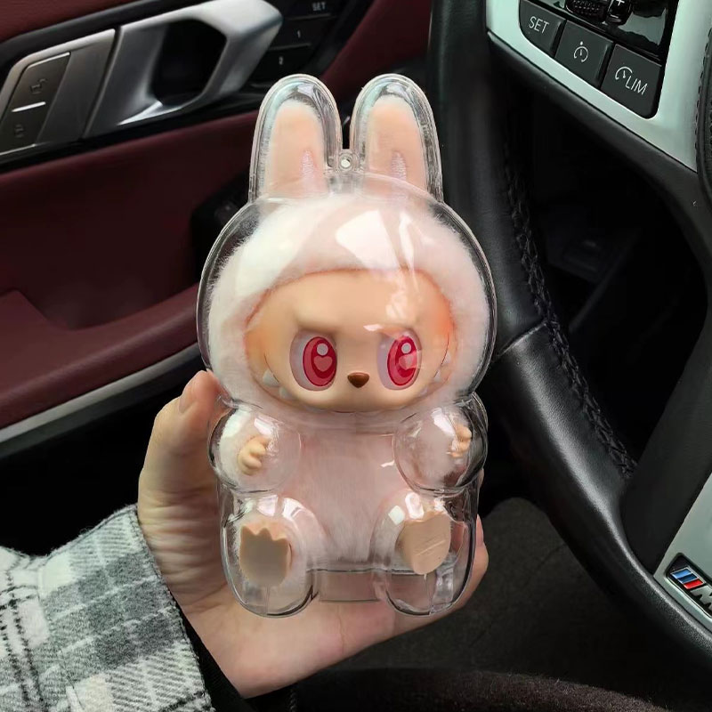 labubu2.0代高清透亮防尘保护罩