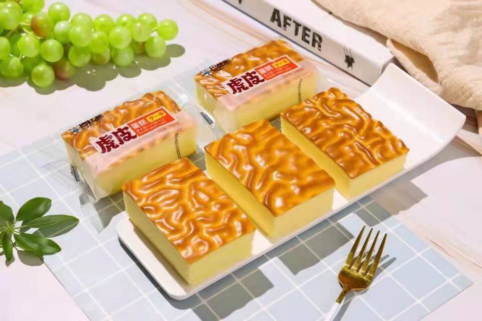 巴比熊虎皮蛋糕2kg整箱健康早餐小吃面包糕点心办公室休闲零食品