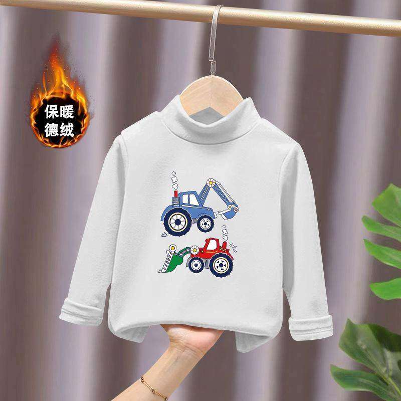 儿童德绒半高领打底衫秋冬装男童宝宝长袖t恤中小童保暖上衣,童装/婴儿装/亲子装,保暖上装,淘宝优惠券,粉丝福利购,淘宝优惠卷