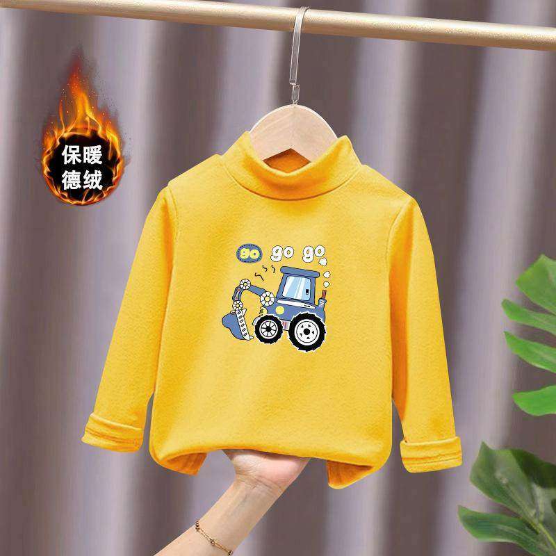 长袖男童德绒保暖新款2025儿童t恤打底秋冬半高领上衣春秋季加厚,童装/婴儿装/亲子装,T恤,淘宝优惠券,粉丝福利购,淘宝优惠卷