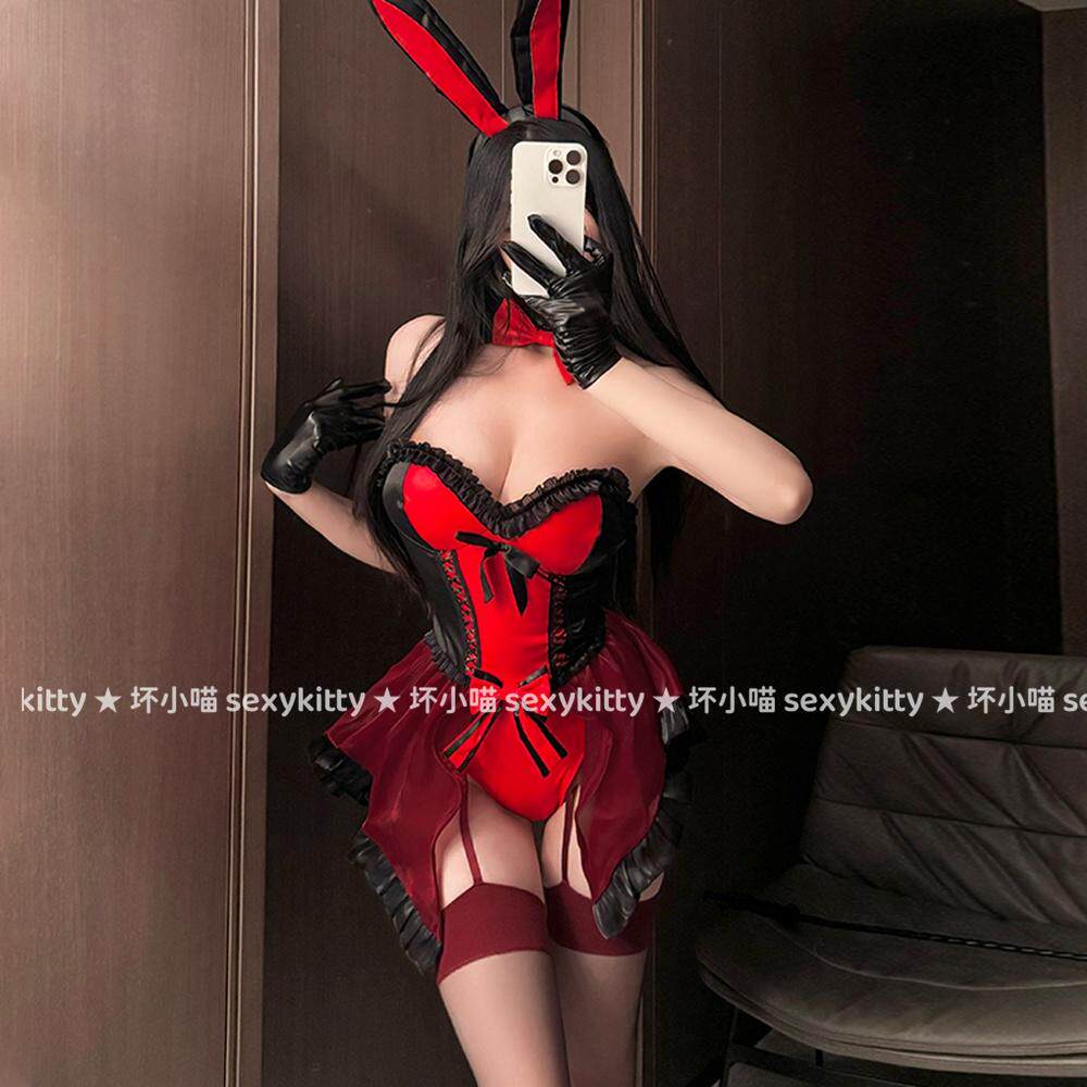 睡衣新款兔女郎套装低胸纯欲