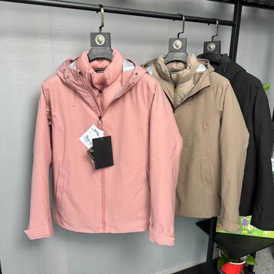 防风防水两件套保暖冲锋衣羽绒服