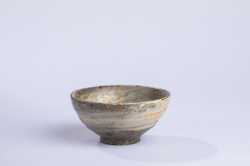 元气造物~生活艺术 尾形笃作品：刷毛目粉引酒吞 茶杯 酒杯