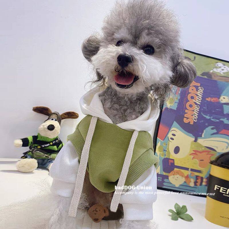 秋冬宠物狗狗衣服保暖加