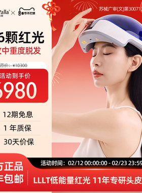 Nutralla妮雀娜低能量红光生发仪头盔头皮护理增发密发生发帽子