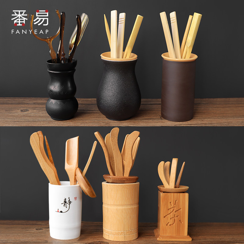 茶夹茶勺茶道六君子套装日式竹制功夫茶具零配件家用茶勺茶针 - 小编推荐 - WePost 全民代运 - 马来西亚中国淘宝代运与集运专家