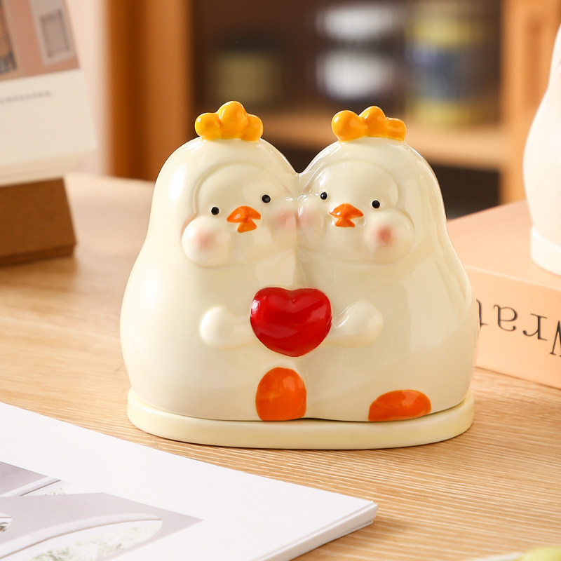 牙签牙线二合一收纳盒高颜值陶瓷牙签筒二合一2025新款家用客厅牙,收纳整理,牙签筒,淘宝优惠券,粉丝福利购,淘宝优惠卷