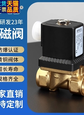 2231015-14B G1/2膜片式黄铜电磁阀DN15水用电磁阀和气体电磁阀