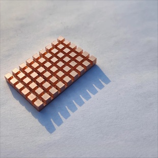 纯铜mSATA NGFF 5030 msata3.0固态硬盘SSD散热片